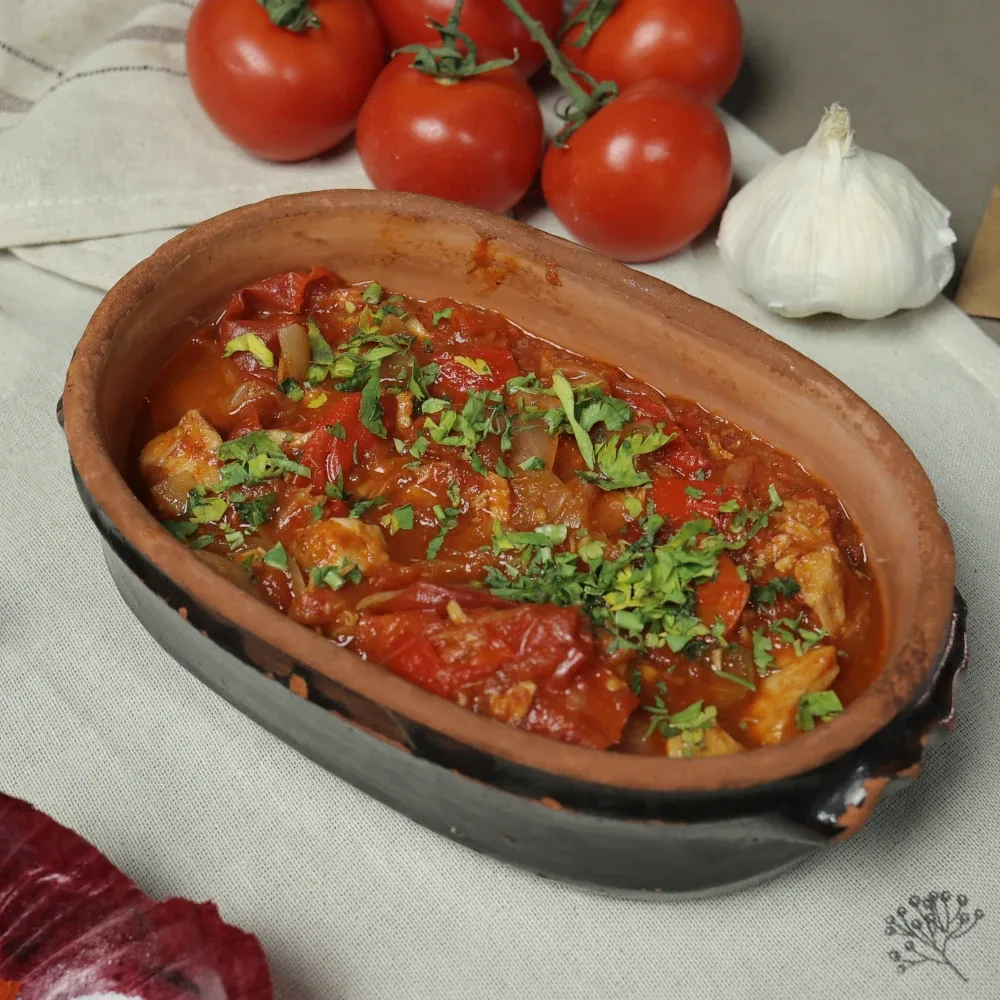 Carne la grătar în sos picant