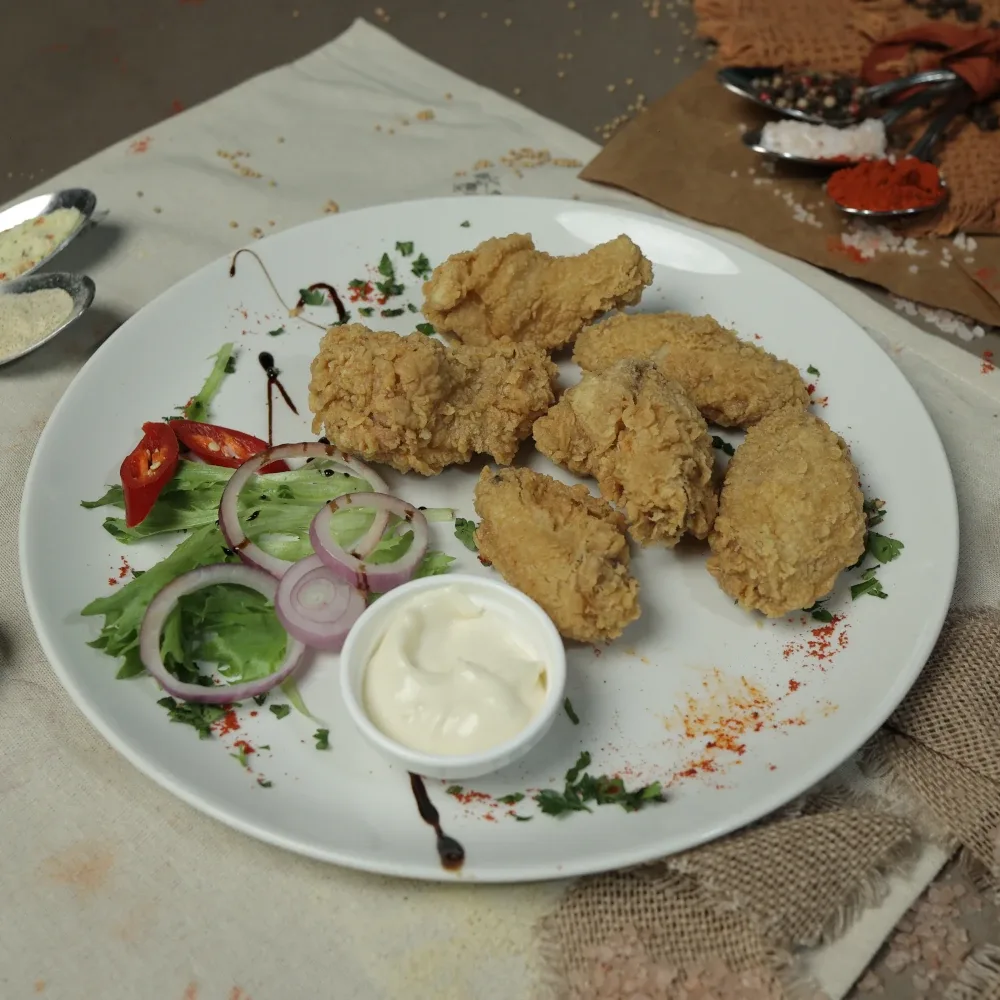 Pui crispy wings